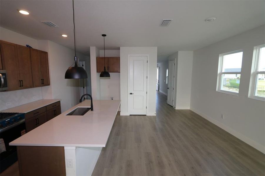 Furnished interior view inside a new home in Vistera of Venice – Garden Series, Nokomis (Image 8). Furnished interior view inside a new home in Vistera of Venice – Garden Series, Nokomis (Image 8).