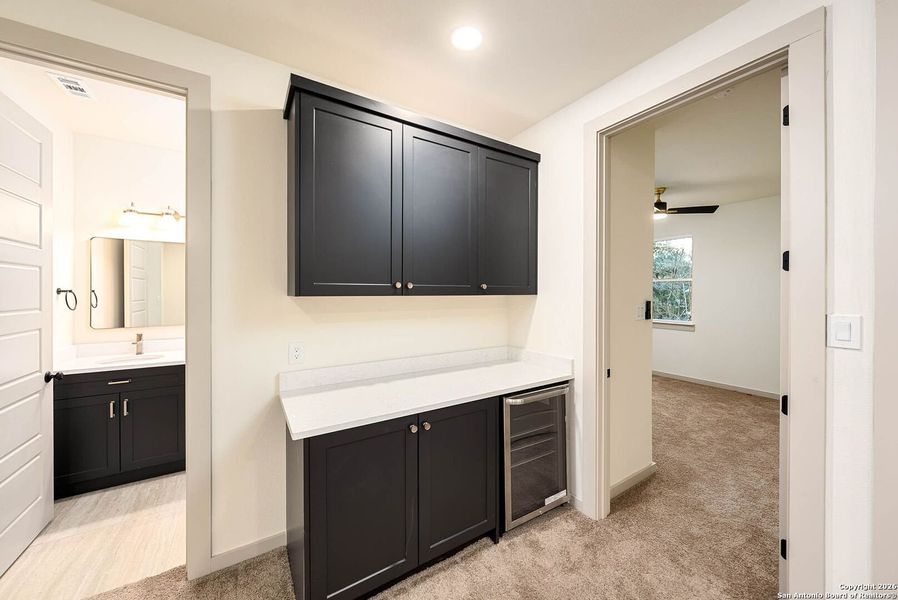 Furnished interior view inside a new home in , San Antonio (Image 10).