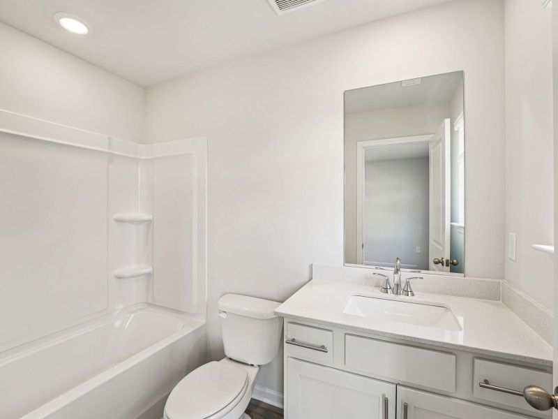 Furnished interior view inside a new home in Preserve at Mountain Creek, Pendergrass (Image 10).