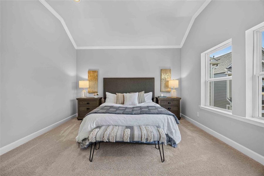 Furnished interior view inside a new home in , Houston (Image 11).