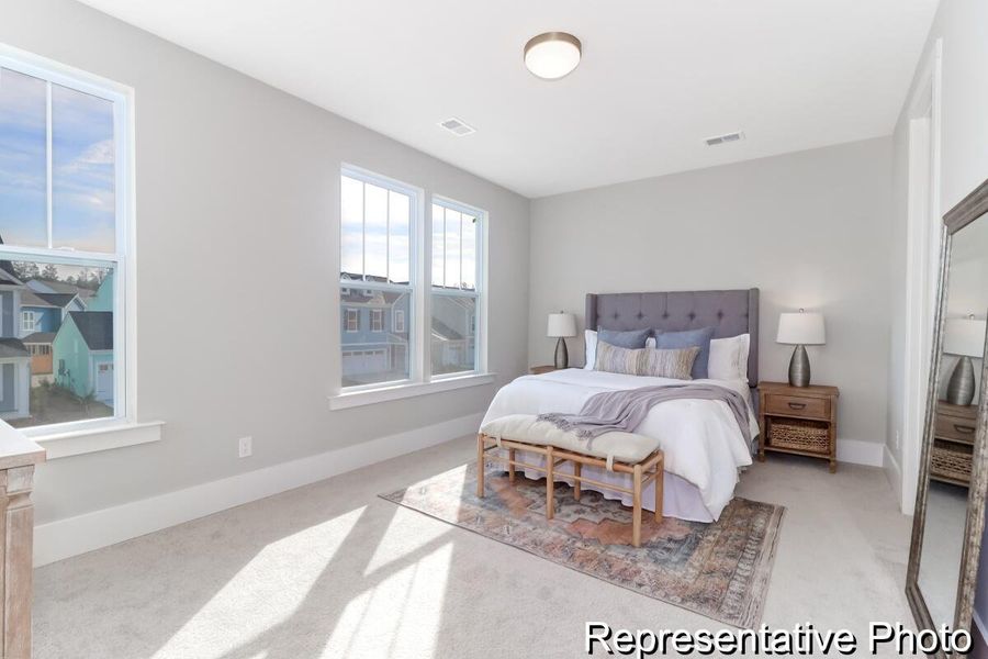 Furnished interior view inside a new home in , Ravenel (Image 10). Furnished interior view inside a new home in , Ravenel (Image 10).