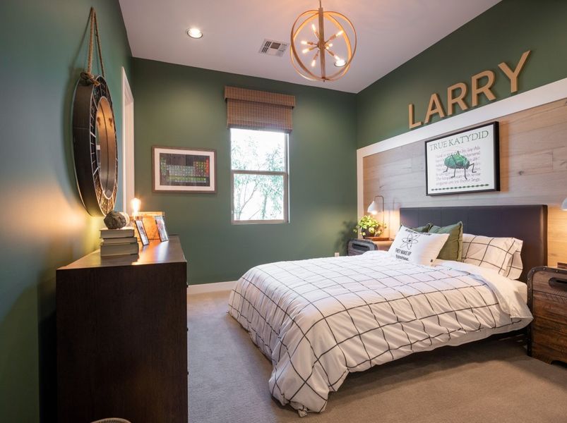 Furnished interior view inside a new home in Elegance at Eastmark, Mesa (Image 33).