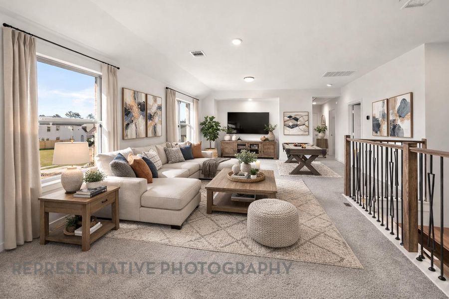 Game Room/Loft - Virtually Staged