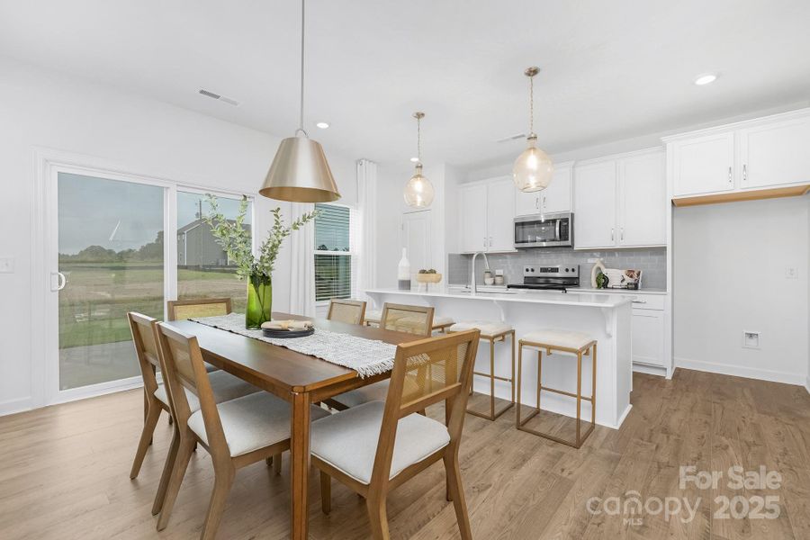 Furnished interior view inside a new home in , New London (Image 11).