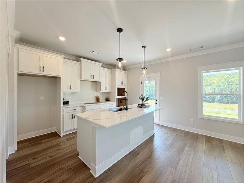 Furnished interior view inside a new home in , Gainesville (Image 9).