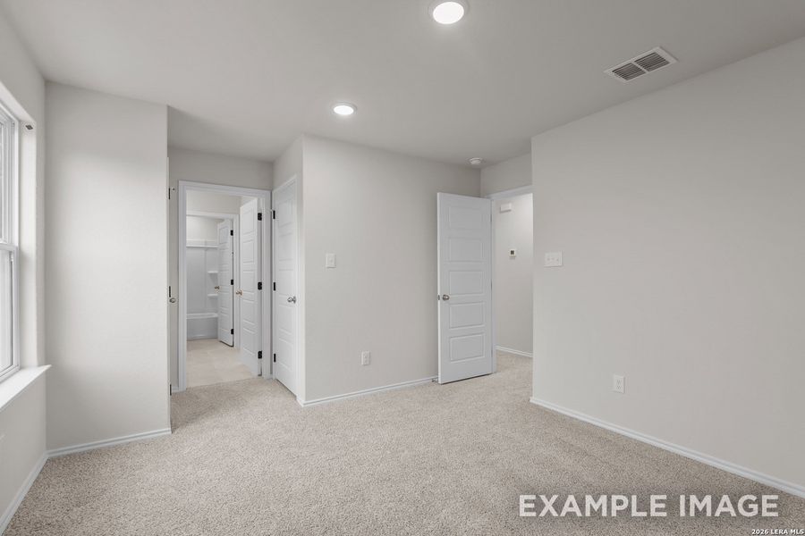 Spacious, unfurnished interior of a new home in Horizon Pointe, Converse (Image 24). Spacious, unfurnished interior of a new home in Horizon Pointe, Converse (Image 24).