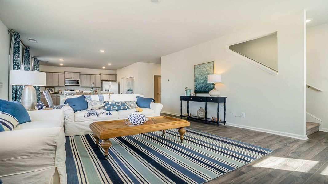 Representative furnished interior of a home built from the Galen by D.R. Horton in Cobblestone Village, Savannah (Image 10).