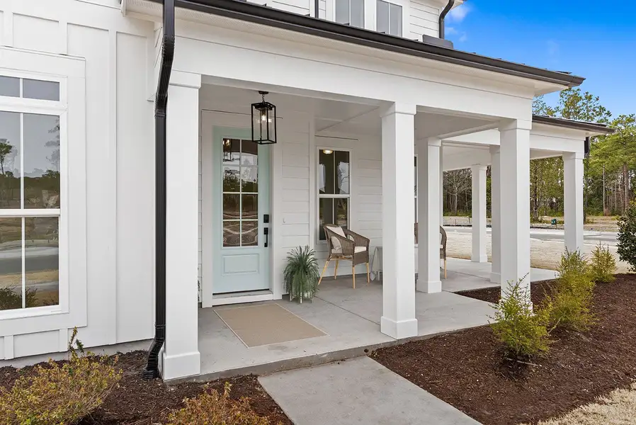 Representative exterior details of a home built from the The Cypress by RobuckHomes in East & Mason, Wilmington (Image 4). Representative exterior details of a home built from the The Cypress by RobuckHomes in East & Mason, Wilmington (Image 4).