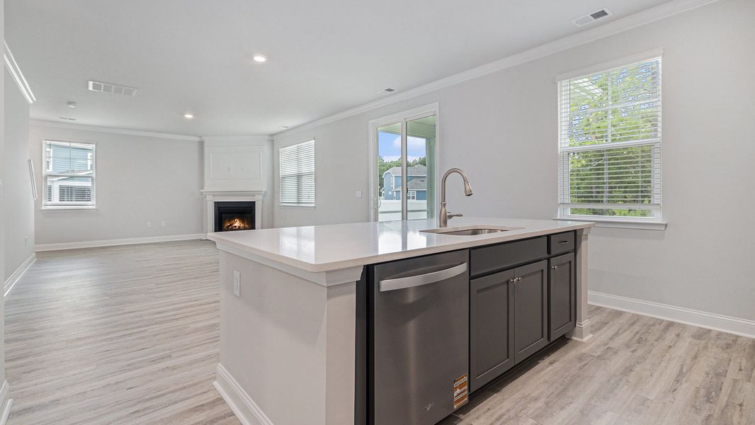 Furnished interior view inside a new home in Chapman Village, Conway (Image 8).