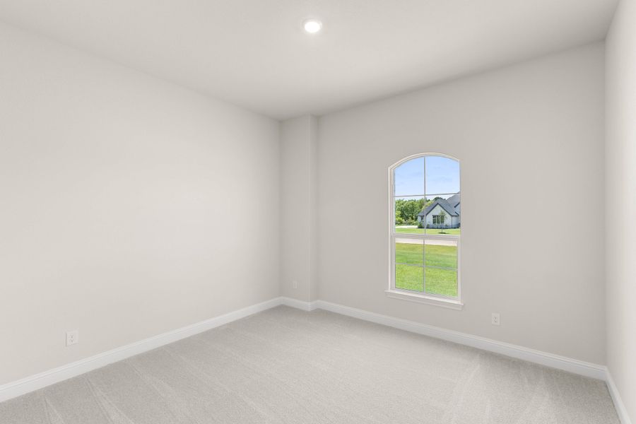 Spacious, unfurnished interior of a new home in Mockingbird Hills - Premiere Series, Joshua (Image 21). Spacious, unfurnished interior of a new home in Mockingbird Hills - Premiere Series, Joshua (Image 21).