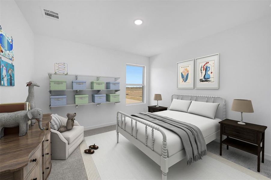 Furnished interior view inside a new home in Rolling Ridge, Van Alstyne (Image 10).