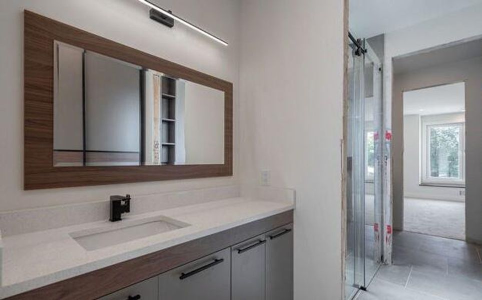 Furnished interior view inside a new home in , Cumming (Image 7).