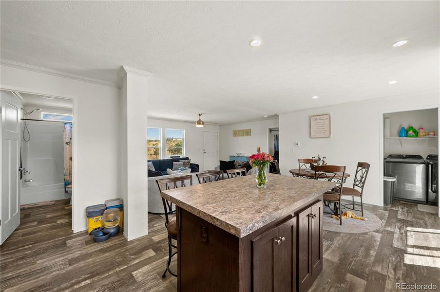 Furnished interior view inside a new home in , Cotopaxi (Image 15).
