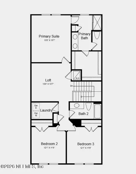 2D floor plan layout of this home in , St. Augustine, FL (Image 2). 2D floor plan layout of this home in , St. Augustine, FL (Image 2).