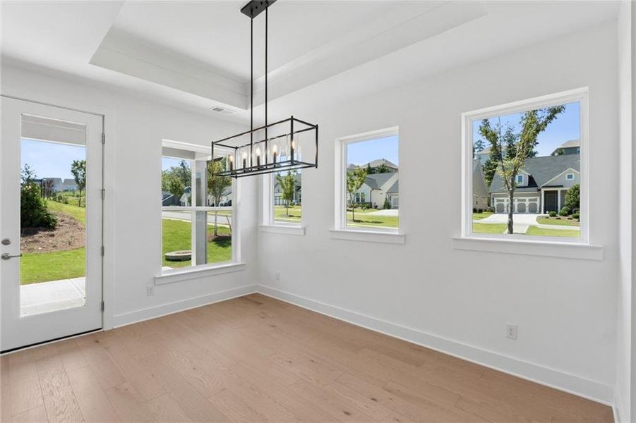 Spacious, unfurnished interior of a new home in Crescent Pointe at Great Sky, Canton (Image 16). Spacious, unfurnished interior of a new home in Crescent Pointe at Great Sky, Canton (Image 16).