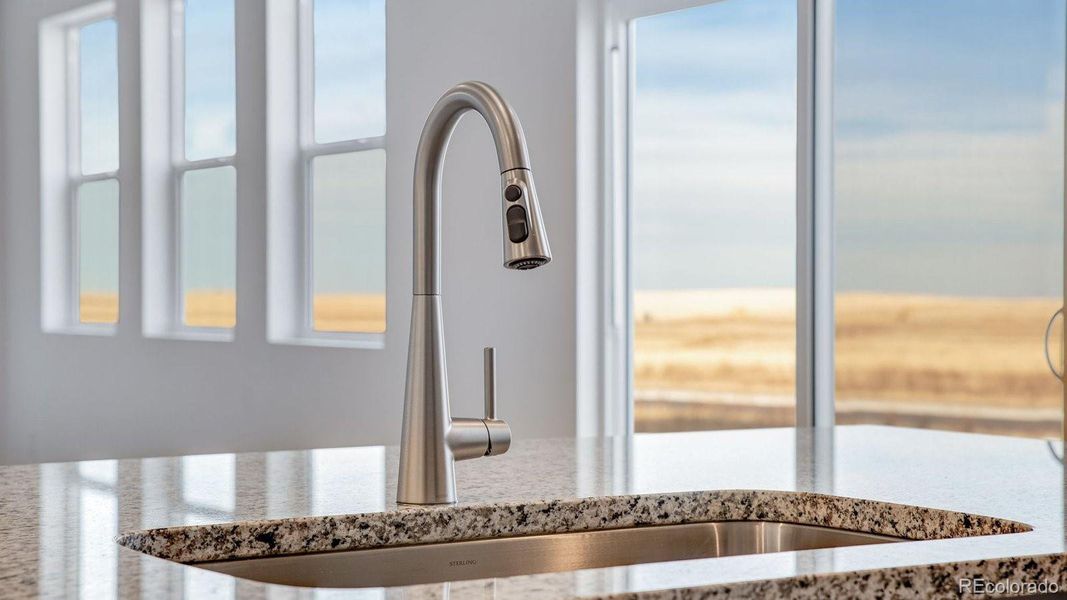 Close-up of interior finishes inside a home in Spring Valley Ranch, Elizabeth (Image 19).