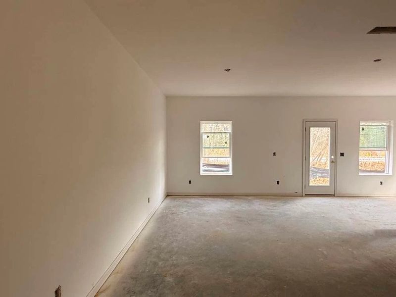 Family Room Construction Progress Family Room Construction Progress