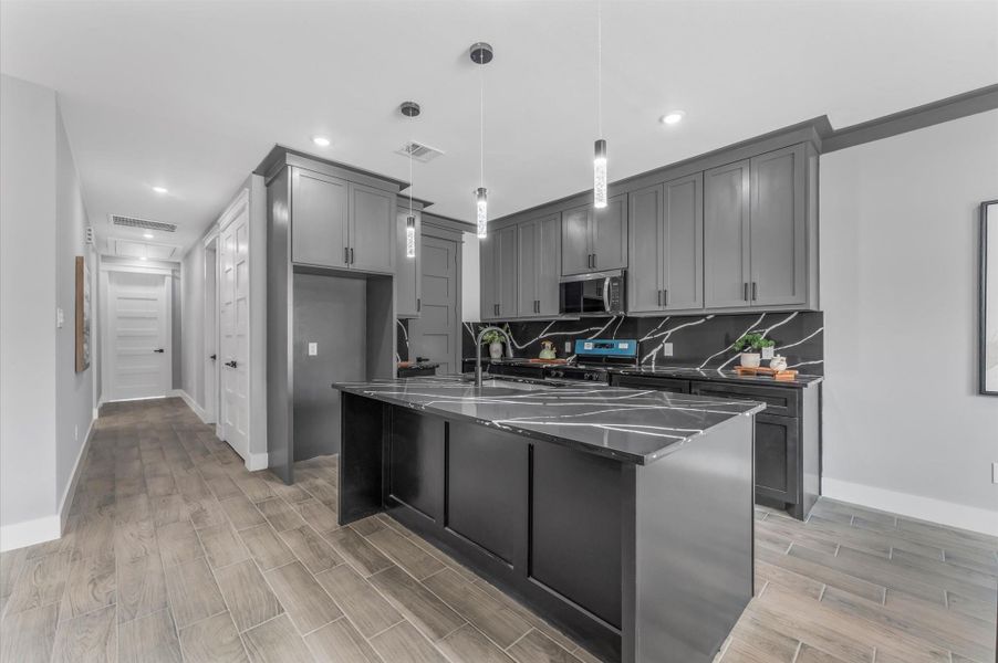 Furnished interior view inside a new home in , Houston (Image 5).