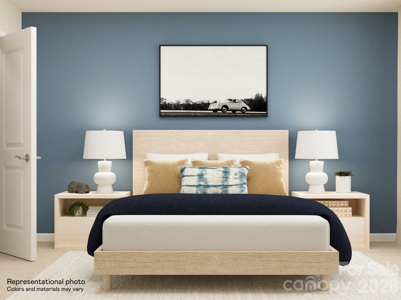 Furnished interior view inside a new home in Cannon Village, York (Image 10).