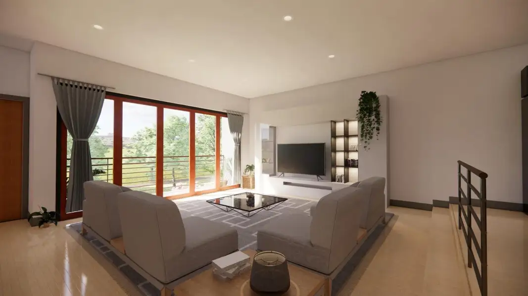 Furnished interior view inside a new home in , Houston (Image 5). Furnished interior view inside a new home in , Houston (Image 5).