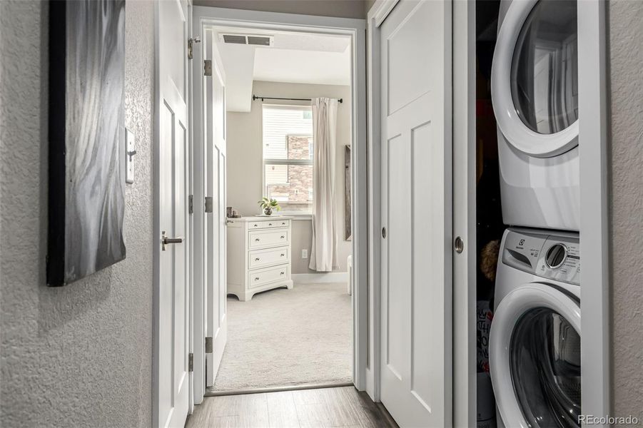 Washer & dryer in-unit.