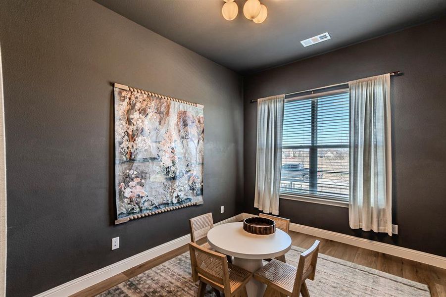 Furnished interior view inside a new home in , Aledo (Image 12). Furnished interior view inside a new home in , Aledo (Image 12).