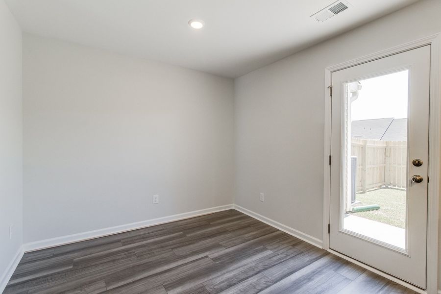 Spacious, unfurnished interior of a new home in Astoria, Columbia (Image 17). Spacious, unfurnished interior of a new home in Astoria, Columbia (Image 17).