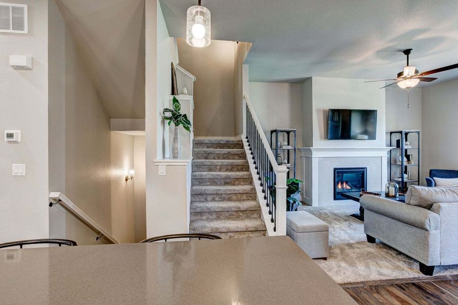 Stairs - Not Actual Home - Finishes May Vary