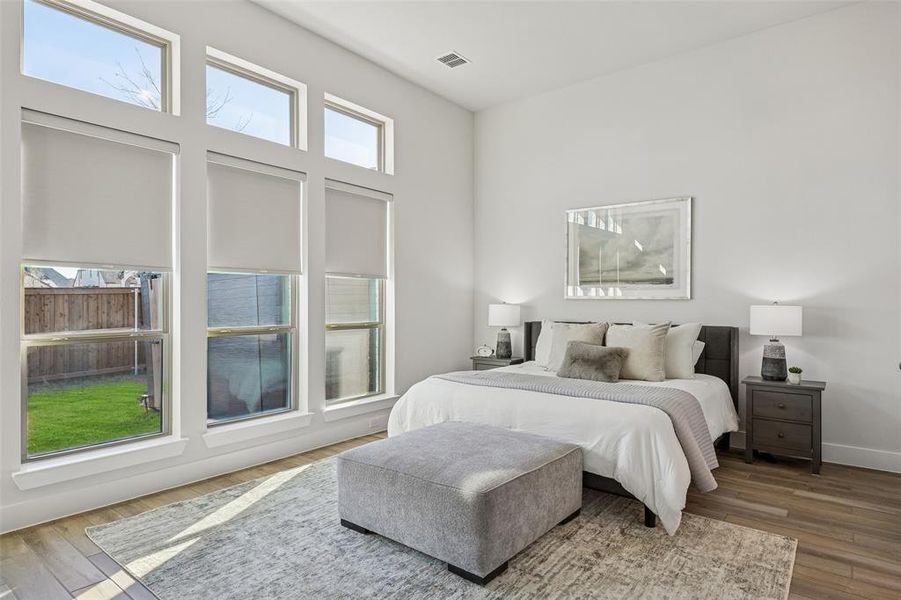 Furnished interior view inside a new home in , McKinney (Image 35). Furnished interior view inside a new home in , McKinney (Image 35).