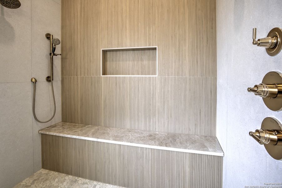 Close-up of interior finishes inside a home in , New Braunfels (Image 15).