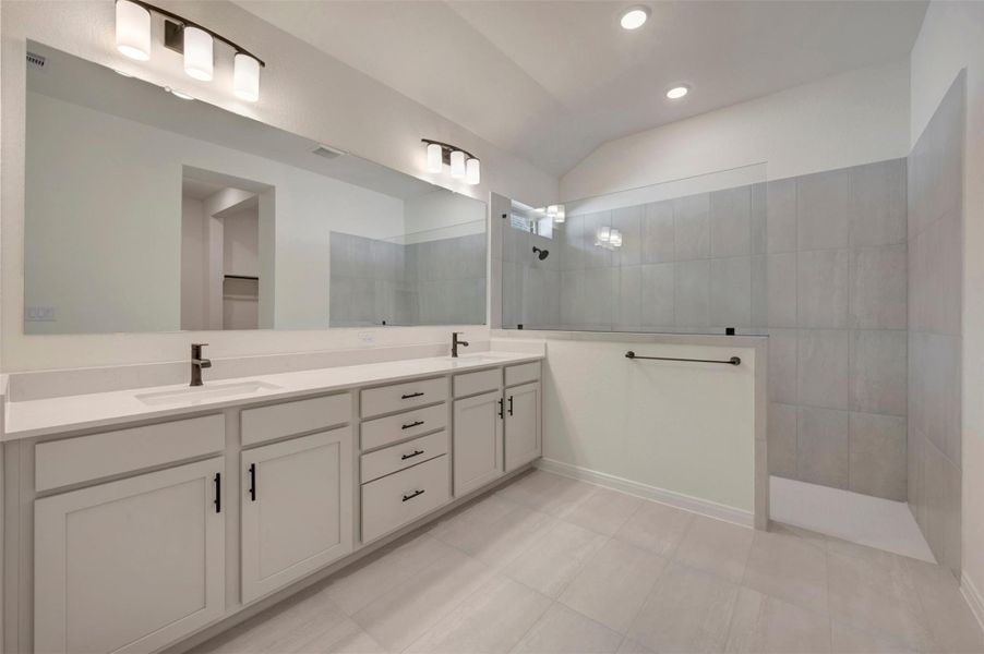 Furnished interior view inside a new home in Escondido - Overlook Collection, Magnolia (Image 11).