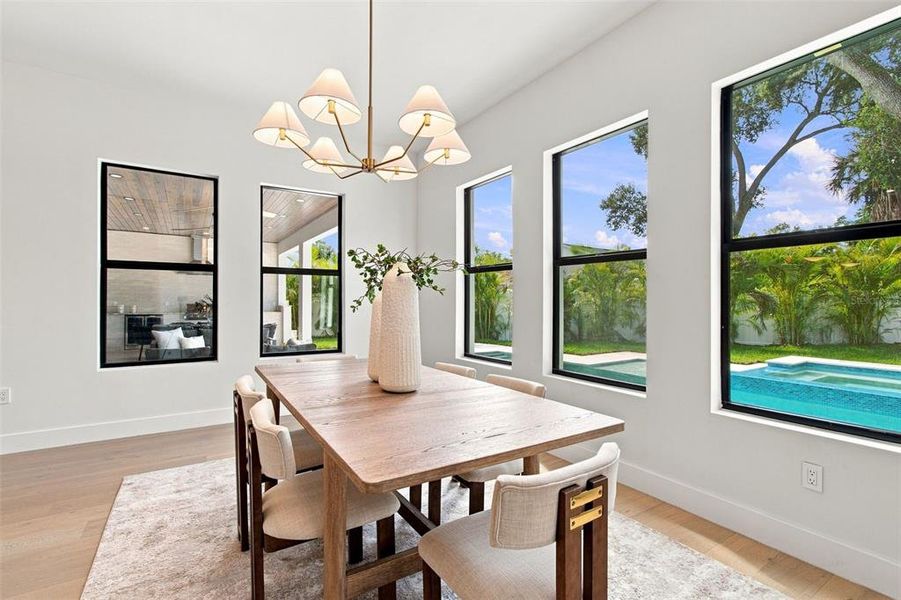 Furnished interior view inside a new home in , Tampa (Image 18).