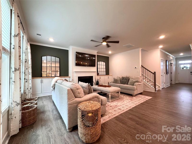 Furnished interior view inside a new home in Westport, York (Image 36).