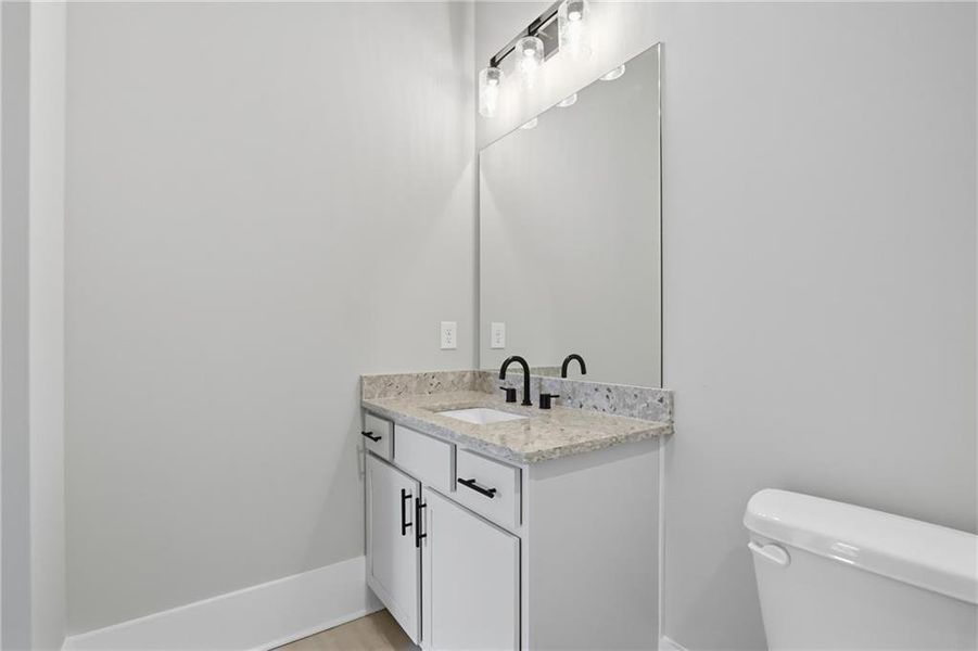 Furnished interior view inside a new home in Old Town Estates, Dacula (Image 9).