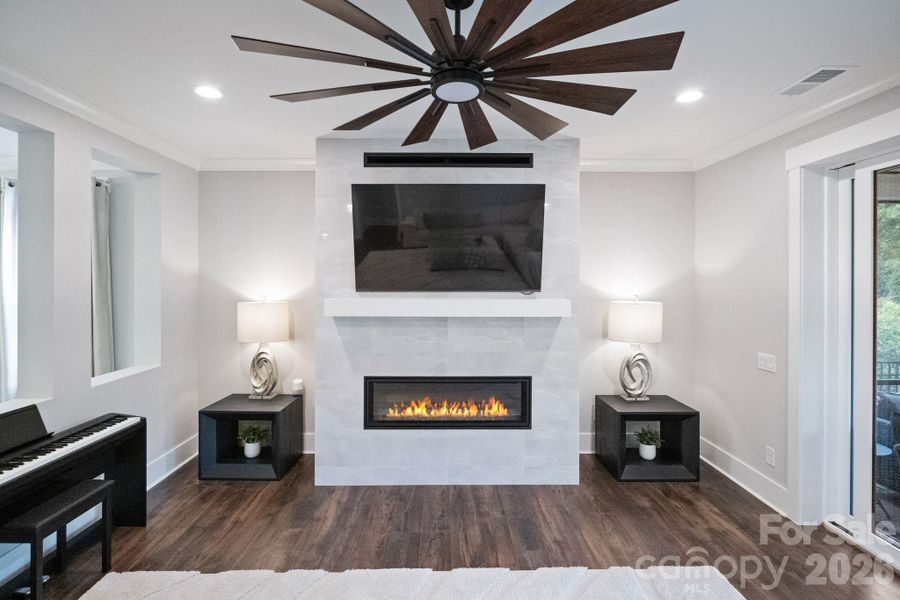 Furnished interior view inside a new home in , Huntersville (Image 12).