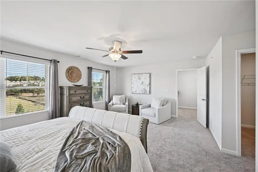 Furnished interior view inside a new home in , Woodstock (Image 24).