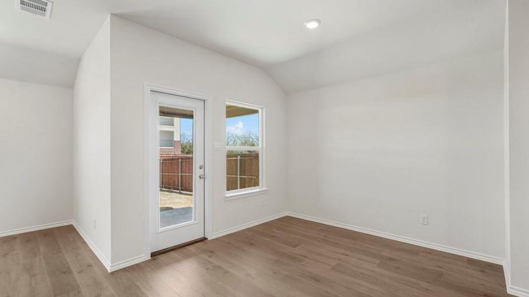 Spacious, unfurnished interior of a new home in Creeks at Burnett Trail, Canton (Image 9). Spacious, unfurnished interior of a new home in Creeks at Burnett Trail, Canton (Image 9).