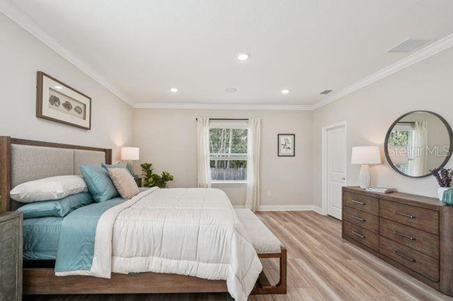 Furnished interior view inside a new home in Benton Hills, Brooksville (Image 17).