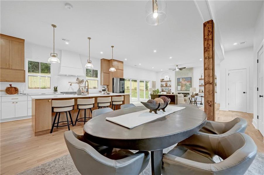 Furnished interior view inside a new home in , Decatur (Image 35).