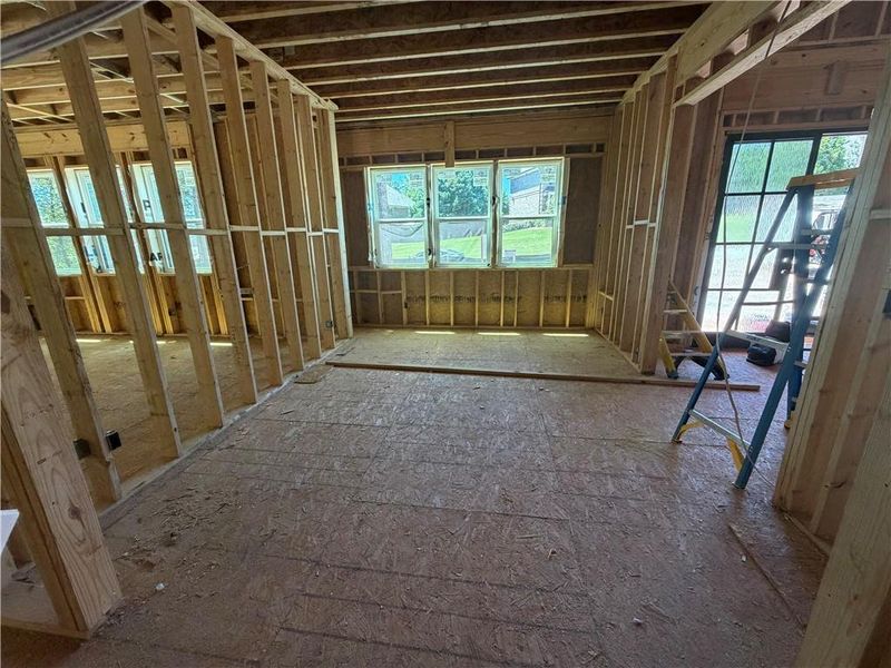 In-progress construction of a new home in , Douglasville, GA (Image 14).