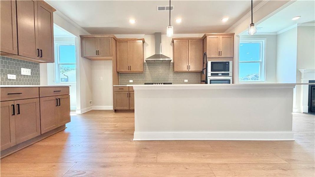 Furnished interior view inside a new home in Wehunt Meadows, Hoschton (Image 6).