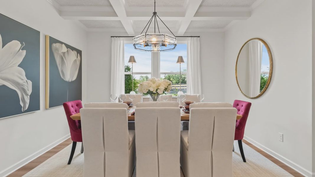 Furnished interior view inside a new home in Hamilton Lakes, Loganville (Image 9).
