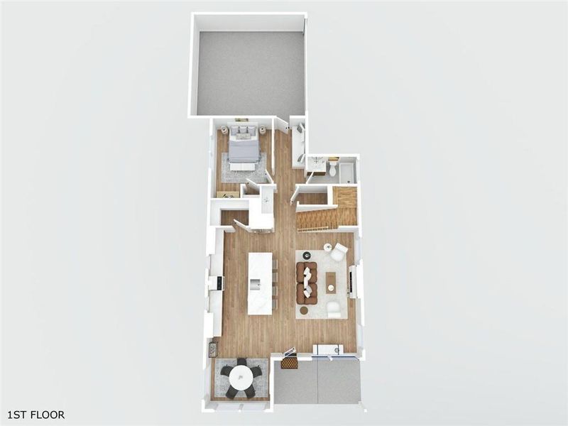 2D floor plan layout of this home in , Atlanta, GA (Image 4). 2D floor plan layout of this home in , Atlanta, GA (Image 4).