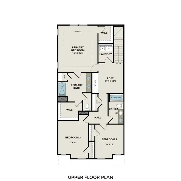 2D floor plan layout of this home in Lake Park Villas, Wylie, TX (Image 20). 2D floor plan layout of this home in Lake Park Villas, Wylie, TX (Image 20).
