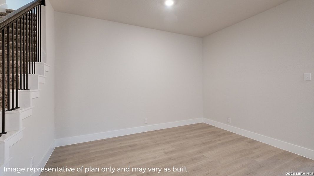 Spacious, unfurnished interior of a new home in Brookstone Creek, San Antonio (Image 12).