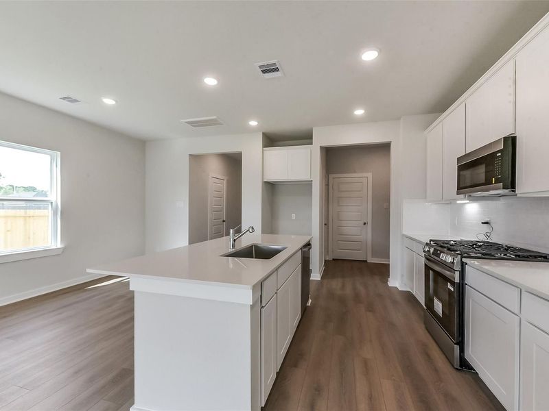 Furnished interior view inside a new home in The Villages at WestPointe, Dayton (Image 9).