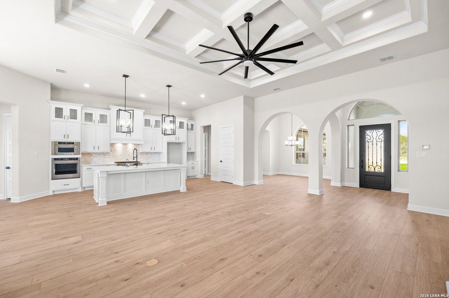 Spacious, unfurnished interior of a new home in Legend Park, Castroville (Image 10).