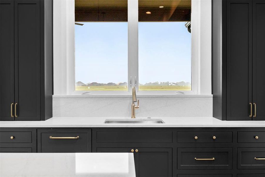 Close-up of interior finishes inside a home in , Waxahachie (Image 17).