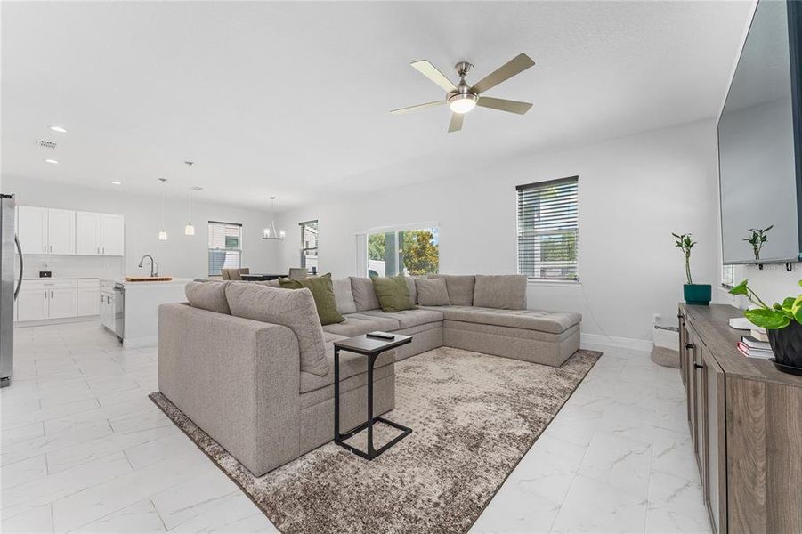 Furnished interior view inside a new home in , Casselberry (Image 10). Furnished interior view inside a new home in , Casselberry (Image 10).