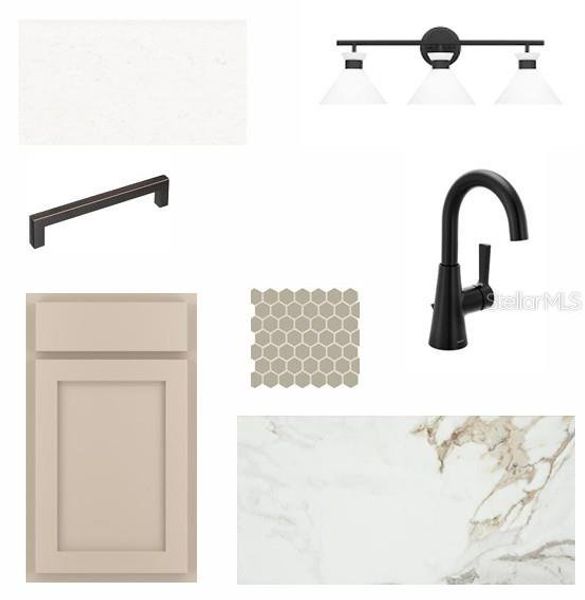 Sample of building materials used in homes in Waterset Classic Series, Apollo Beach (Image 4).